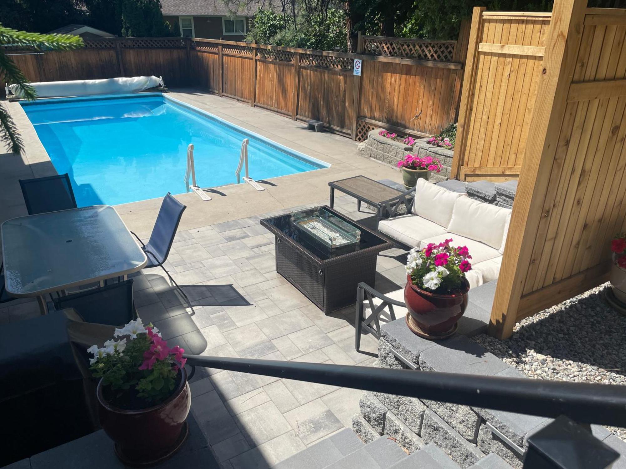 Bright Poolside Walkout Two Bedroom Basement Suite In The Okanagan Penticton Exterior foto
